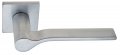 Дверная ручка на квадратном основании Fratelli Cattini "CINQUE" 8FS-CS матовый хром