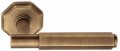 Дверная ручка Venezia "BORDO" D85 матовая бронза