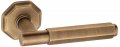 Дверная ручка Venezia "BORDO" D85 матовая бронза